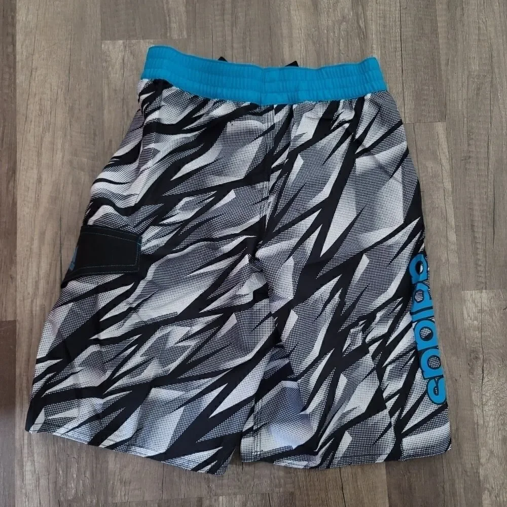 Adidas boys swim trunks size small